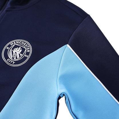 Manchester City Träningsset (Jacka+Byxor) 2025/26 Mörkblå-13