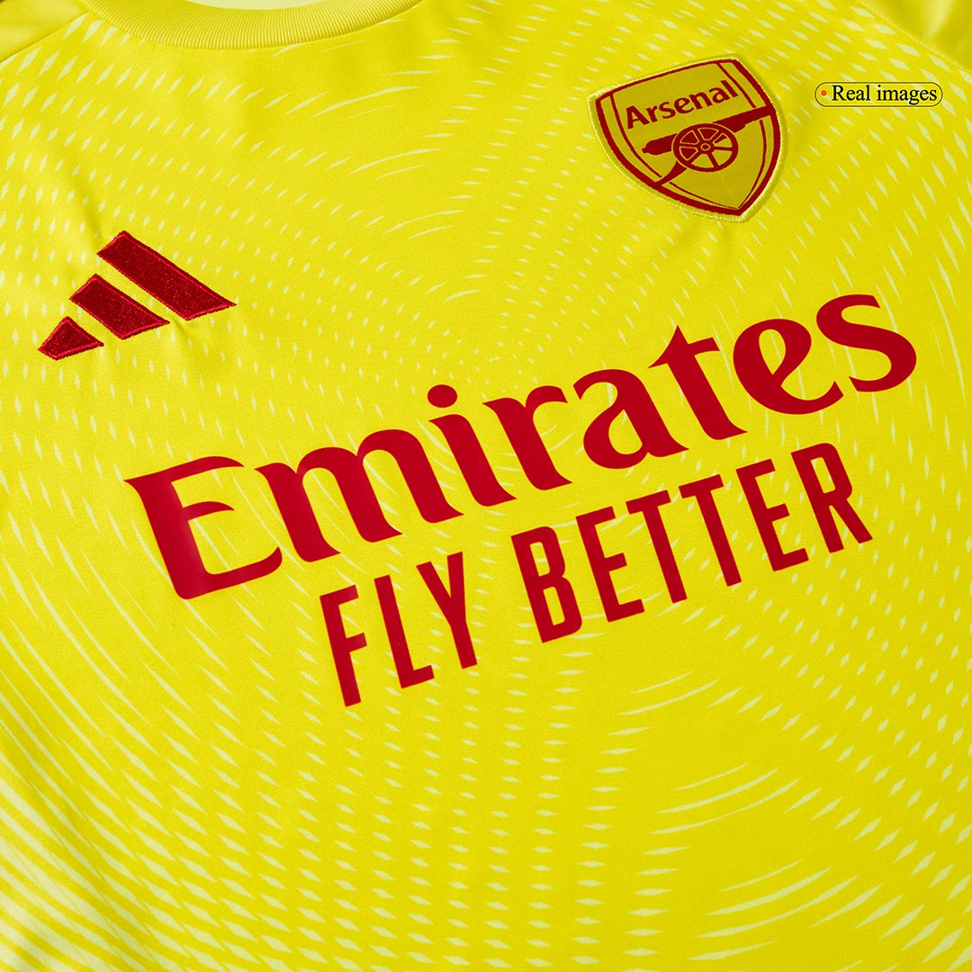Arsenal Tröja 2025/26 Gul-5