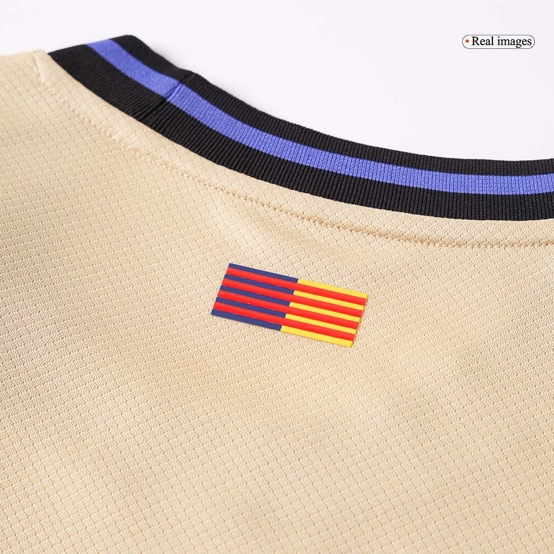 Barcelona Tröja LAMINE YAMAL #10 2025/26 Borta Gul - UCL