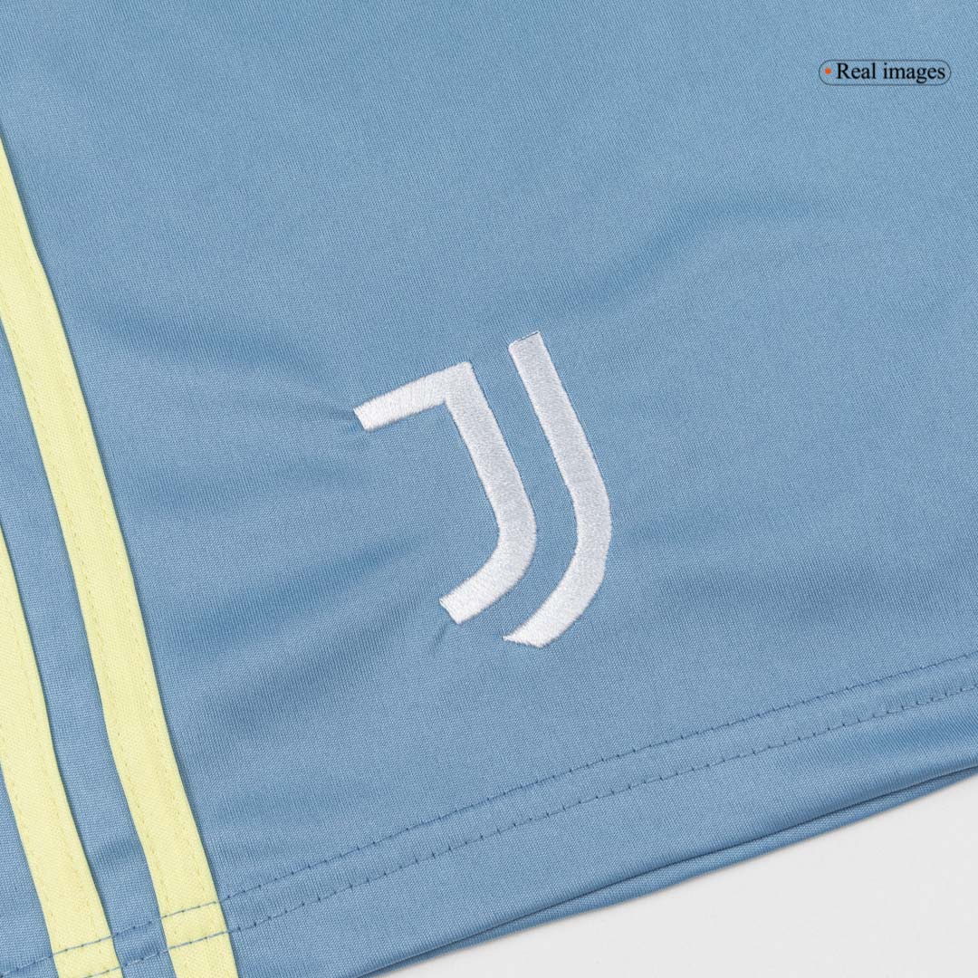 Juventus Tröja Bortaställ 2025/26 Blå-3