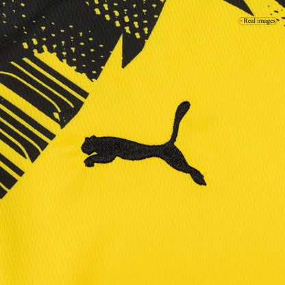 Borussia Dortmund Tröja 2025/26 Hemma Gul Barn-11