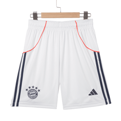 Bayern Munich Shorts 2025/26 Borta Vit-7