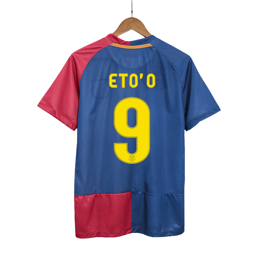 ETO'O #9 Barcelona Hemmatröja 2008/09 Retro Tröja
 Blue&Red - UCL Final