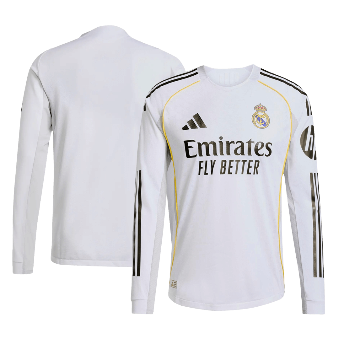 Real Madrid Tröja 2025/26 Hemma Autentisk Vit