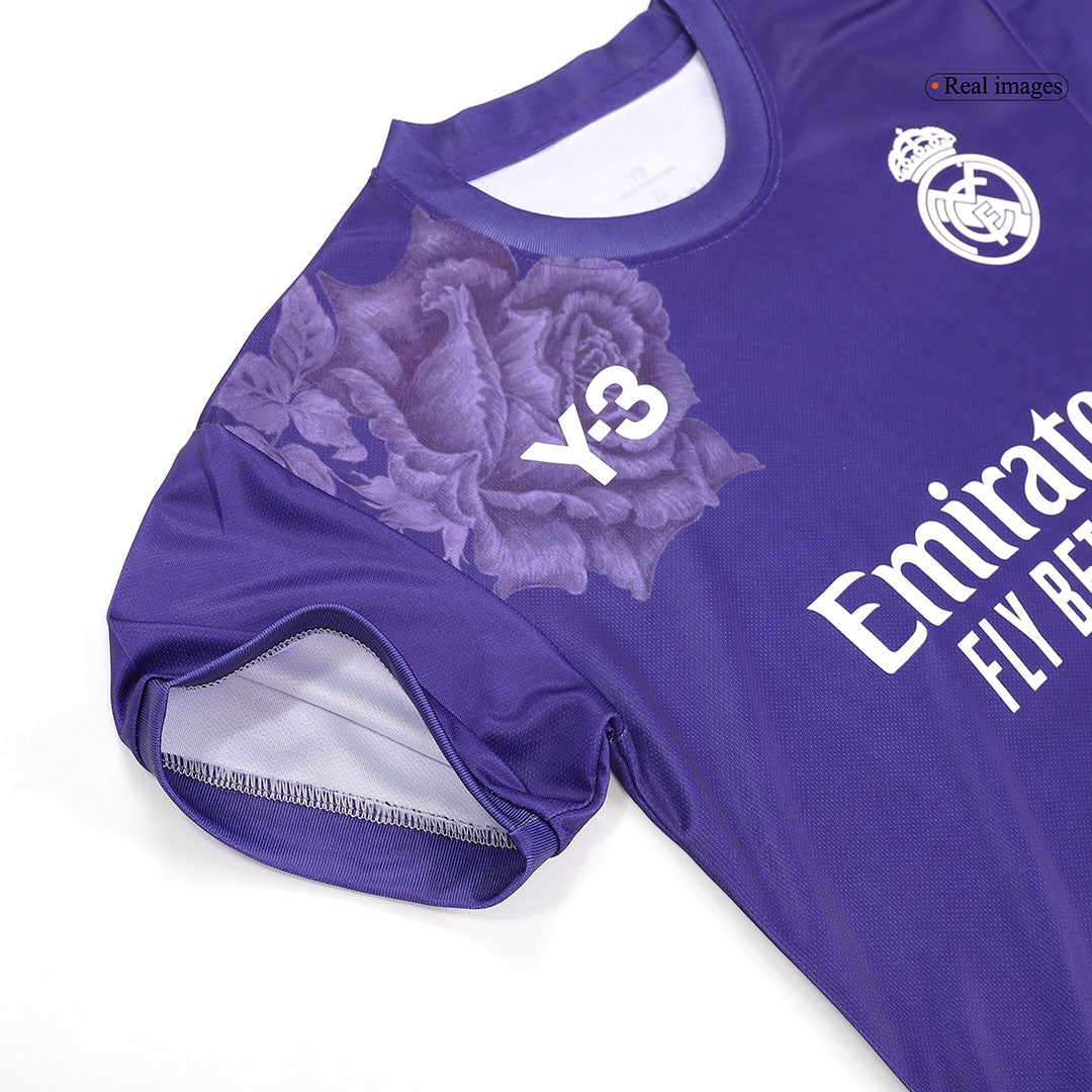 Real Madrid Tröja 2023/24 Fourth Away Lila Barn-6