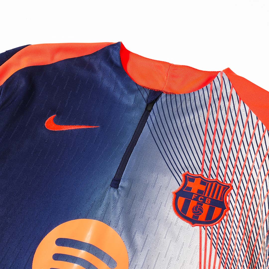 Barcelona Träningsställ 2025/26 Svart och orange