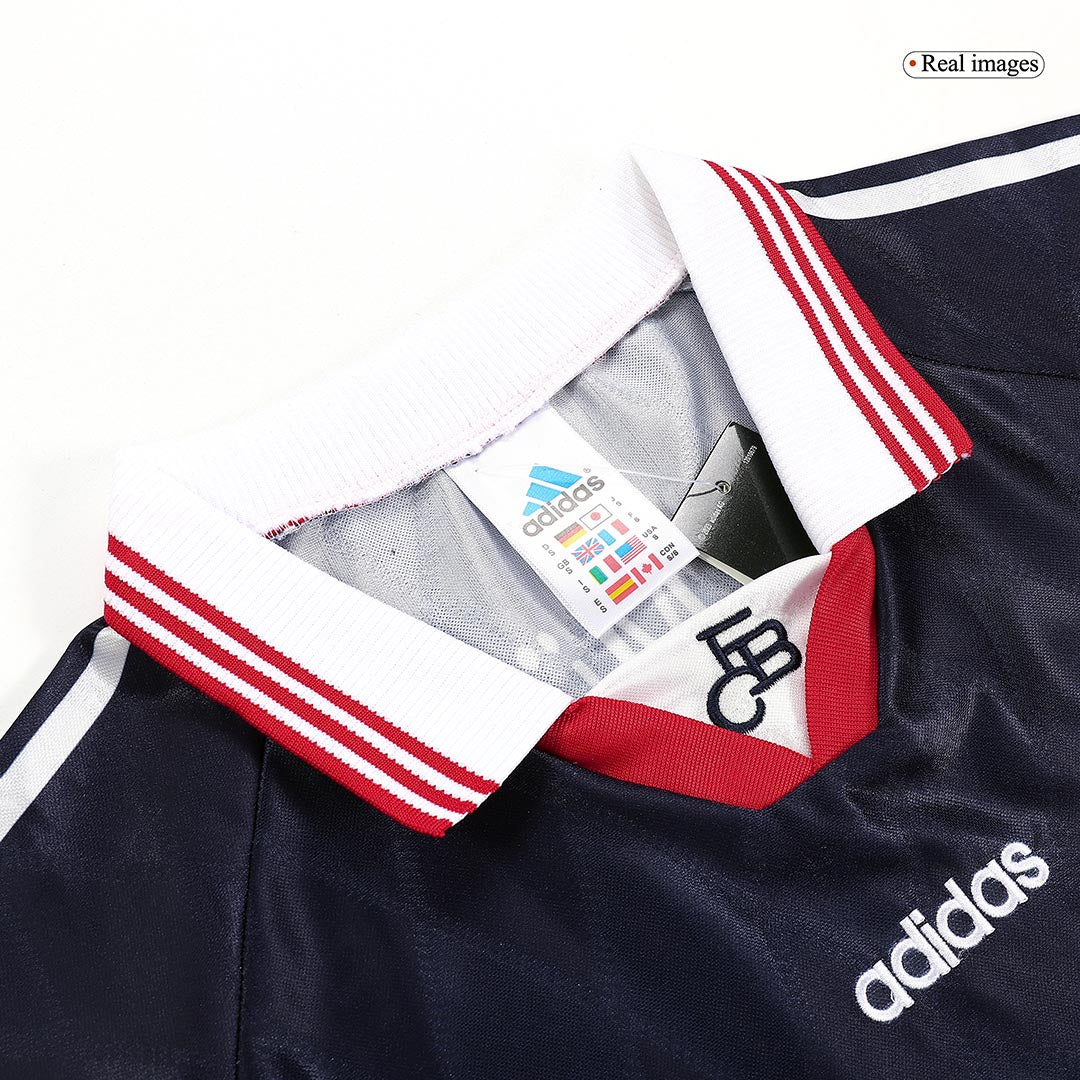 Bayern Munich Hemmatröja 1997/99 Retro Tröja
 Black&Red-8