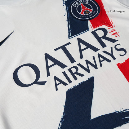 PSG Tröja 2025/26 Borta Vit-5