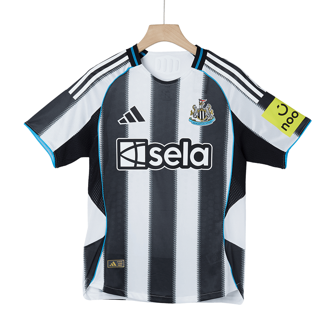 Newcastle United Tröja 2025/26 Hemma Autentisk Svart & Vitt
