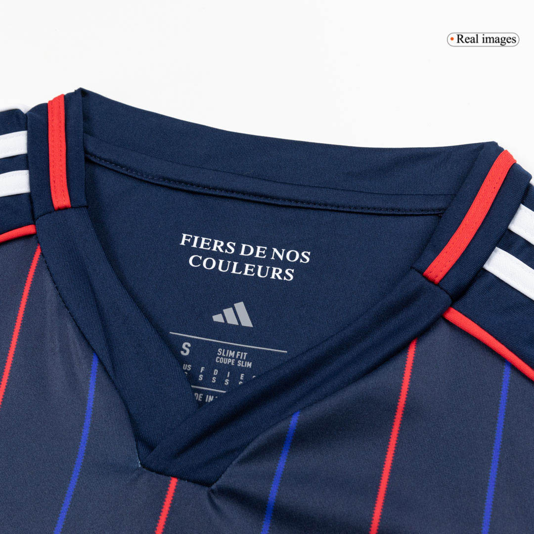 Olympique Lyonnais Tröja 2025/26 Borta Mörkblå-7
