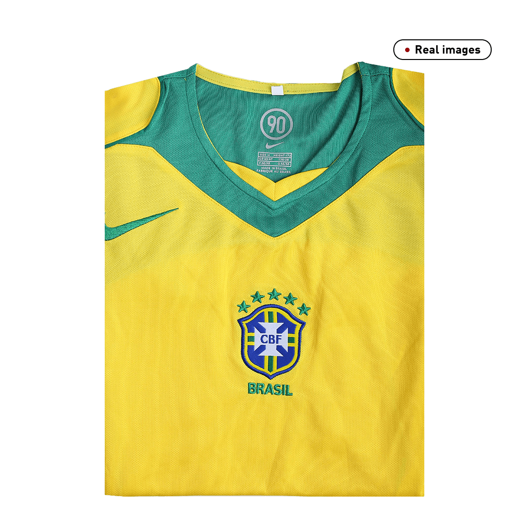 Brasilien Hemmatröja 2004 Retro Tröja
 Gul