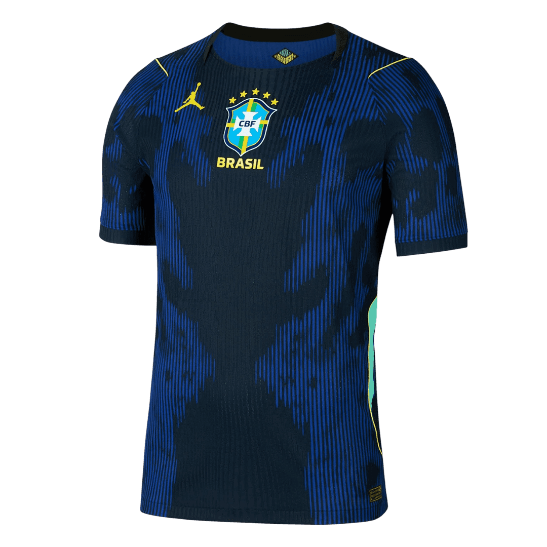 Brasilien Tröja 2026 Borta Autentisk Mörkblå