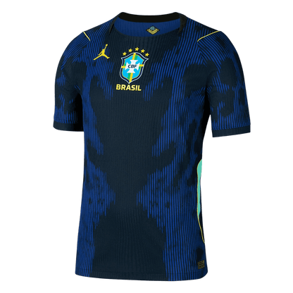 Brasilien Tröja 2026 Borta Autentisk Mörkblå