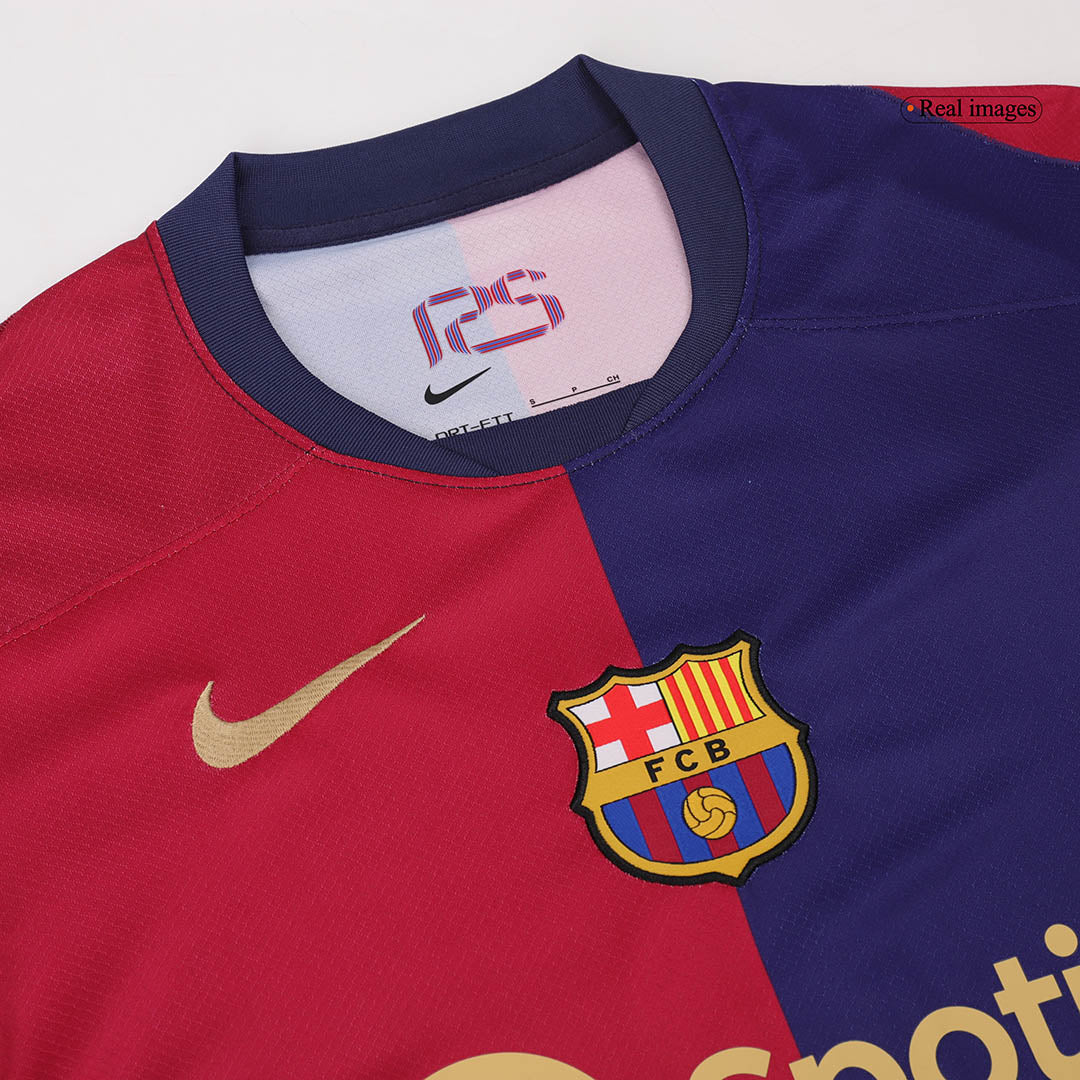 Barcelona Tröja Hemmaställ 2024/25 Röd & Blå-6