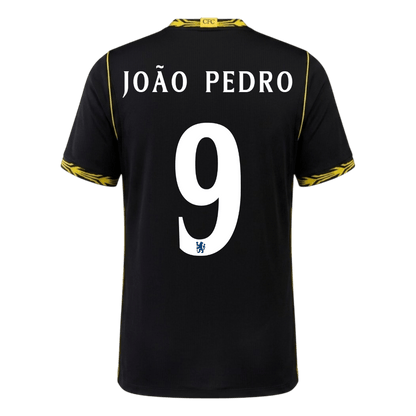 Chelsea Tröja JOÃO PEDRO #9 2026/27 Borta Svart-3