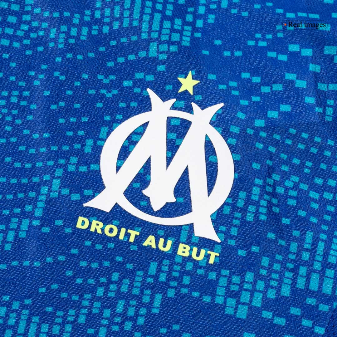 Marseille Tröja 2025/26 Tredje Autentisk Blå