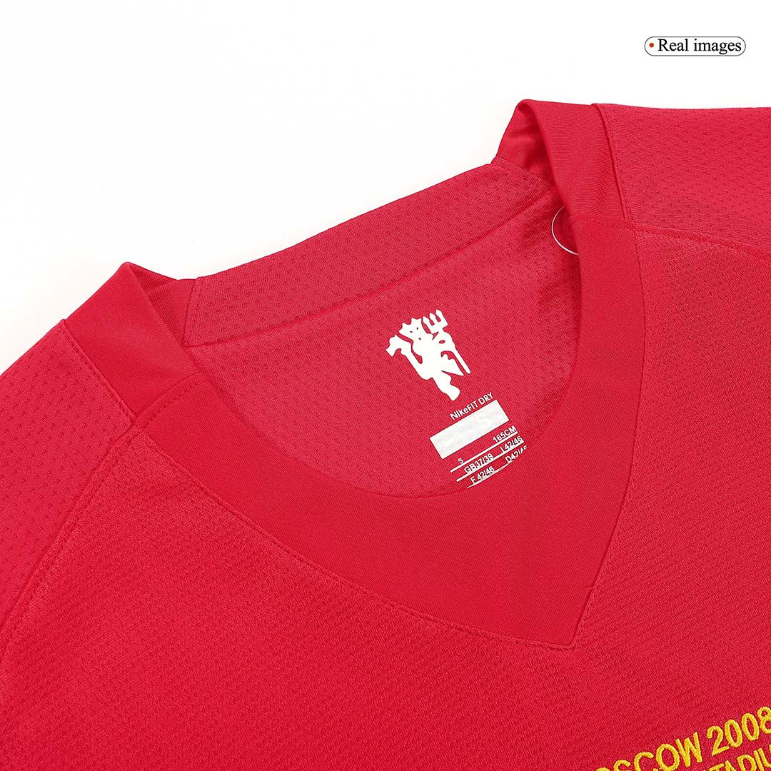 Manchester United Hemmatröja 2007/08 Retro Tröja