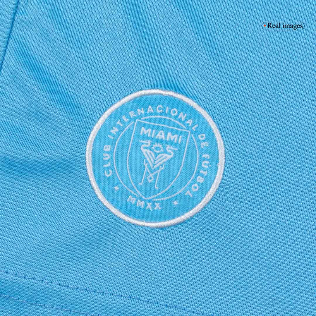 Inter Miami CF Tröja 2025 Tredje Blå Barn-4
