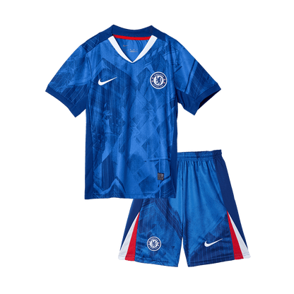 Chelsea Tröja 2025/26 Hemma Blå Barn-15