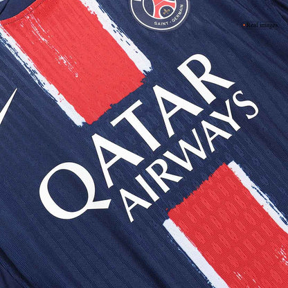PSG Tröja KVARATSKHELIA #7 2024/25 Hemma Mörkblå - UCL-5
