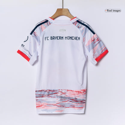 Bayern Munich Tröja 2025/26 Bortaställ Vit Barn-14