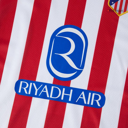 Atletico Madrid Tröja 2025/26 Hemmaställ Röd & Vit Barn-8
