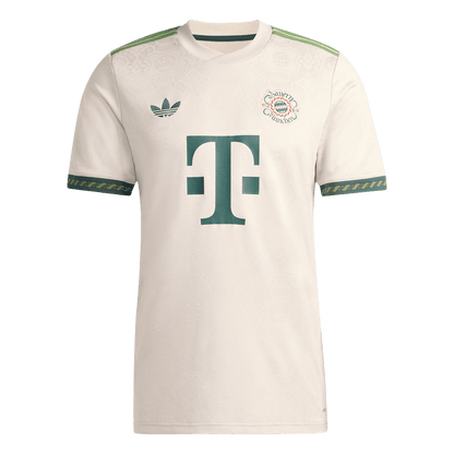 Bayern Munich Tröja ställ 2025/26 Beige-14