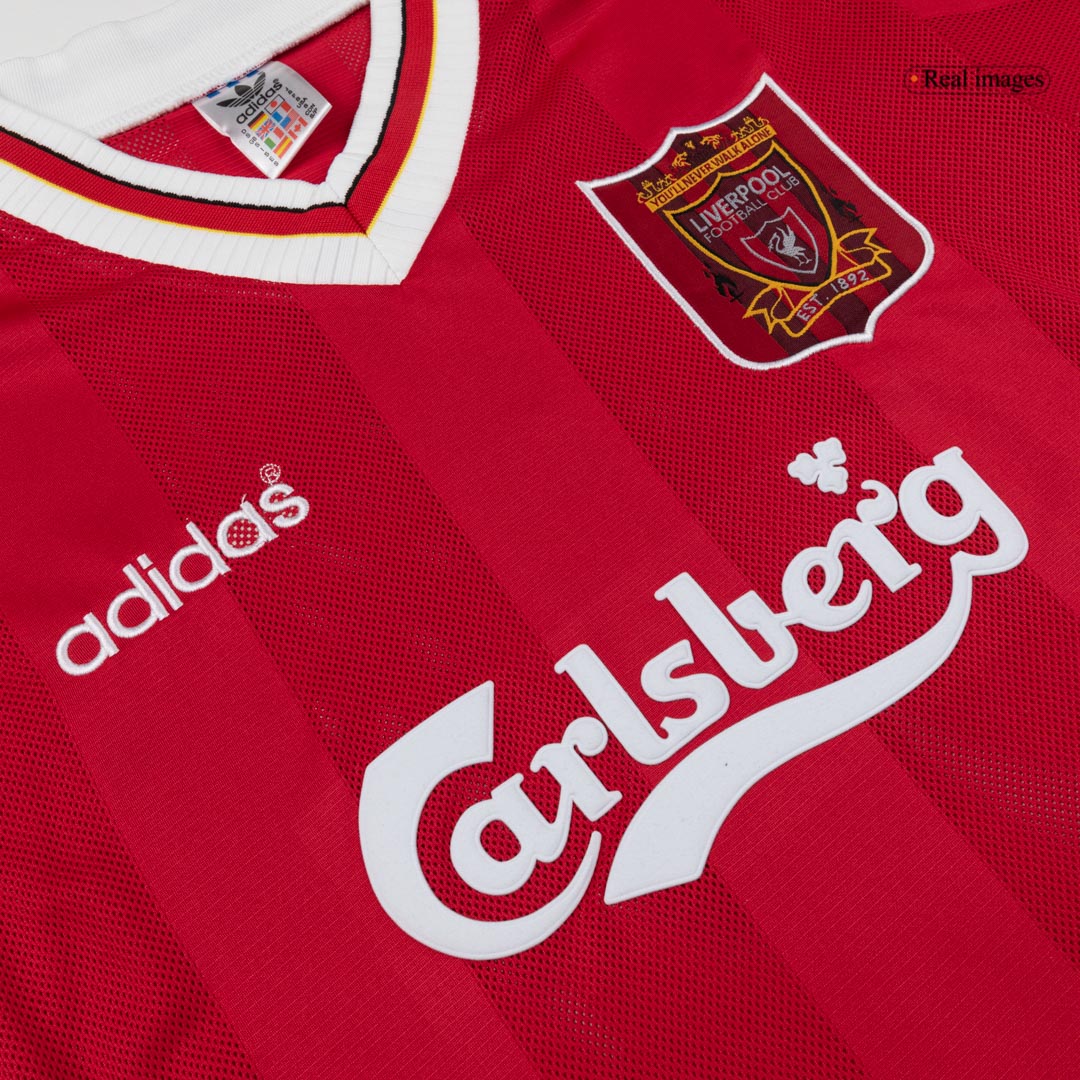 Liverpool Hemmatröja 1995/96 Retro Tröja
 Röd-4