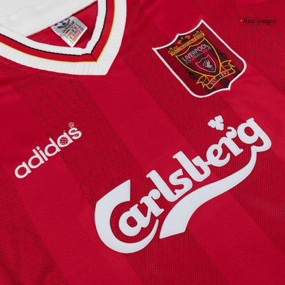 Liverpool Hemmatröja 1995/96 Retro Tröja
 Röd-4