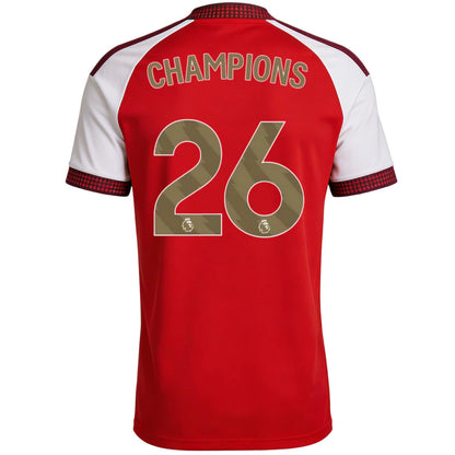 Arsenal Tröja CHAMPIONS #26 2026/27 Hemma Röd