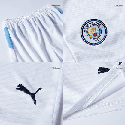 Manchester City Tröja 2025/26 Hemma Blå Barn-2