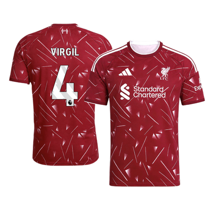 VIRGIL #4 Liverpool Tröja 2026/27 Hemma Premium Röd
