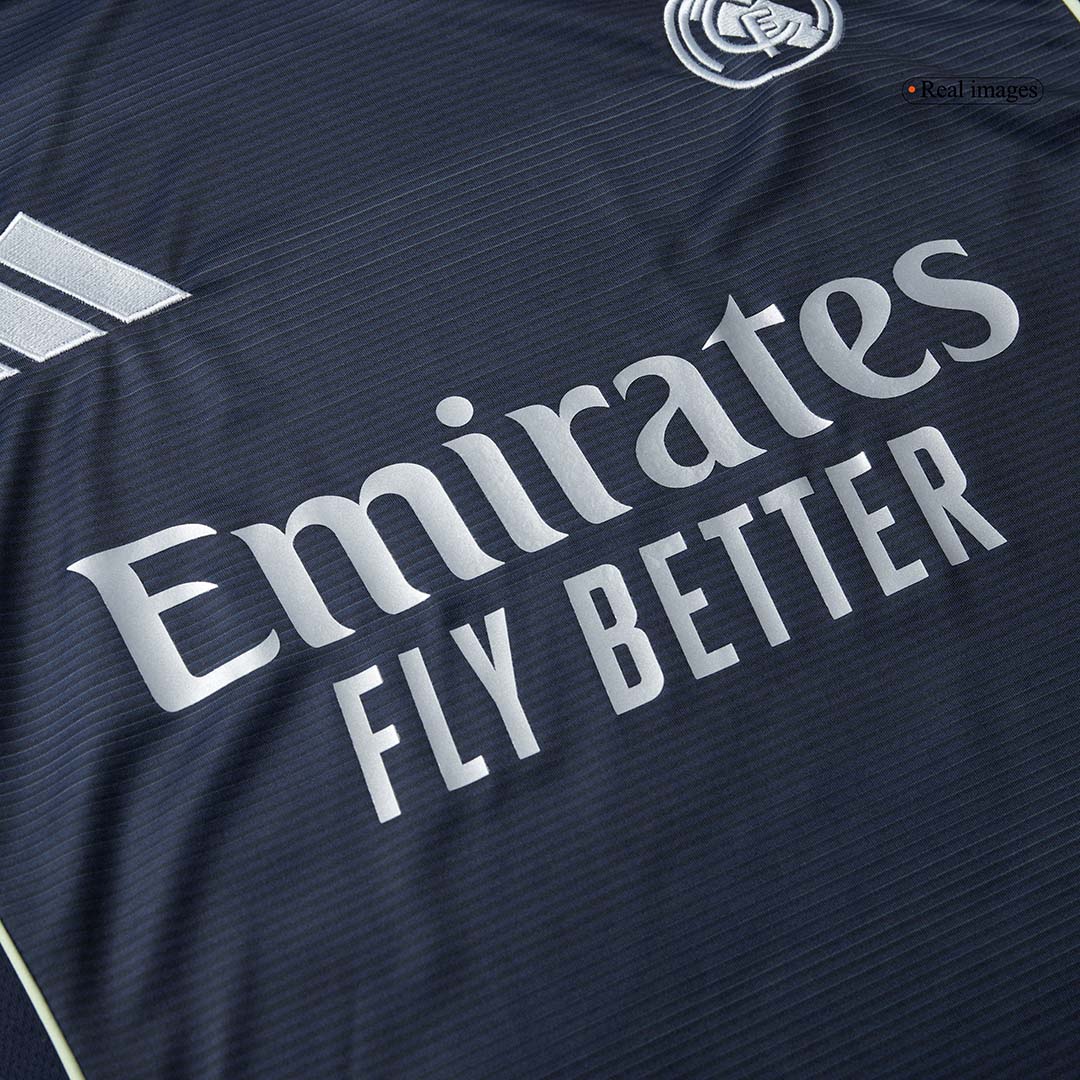 Real Madrid Tröja 2025/26 Borta Långärmad Mörkblå-5