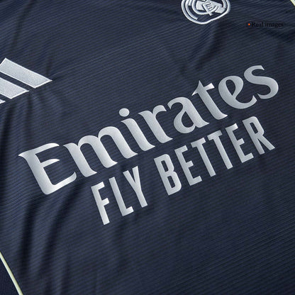 Real Madrid Tröja 2025/26 Borta Långärmad Mörkblå-5