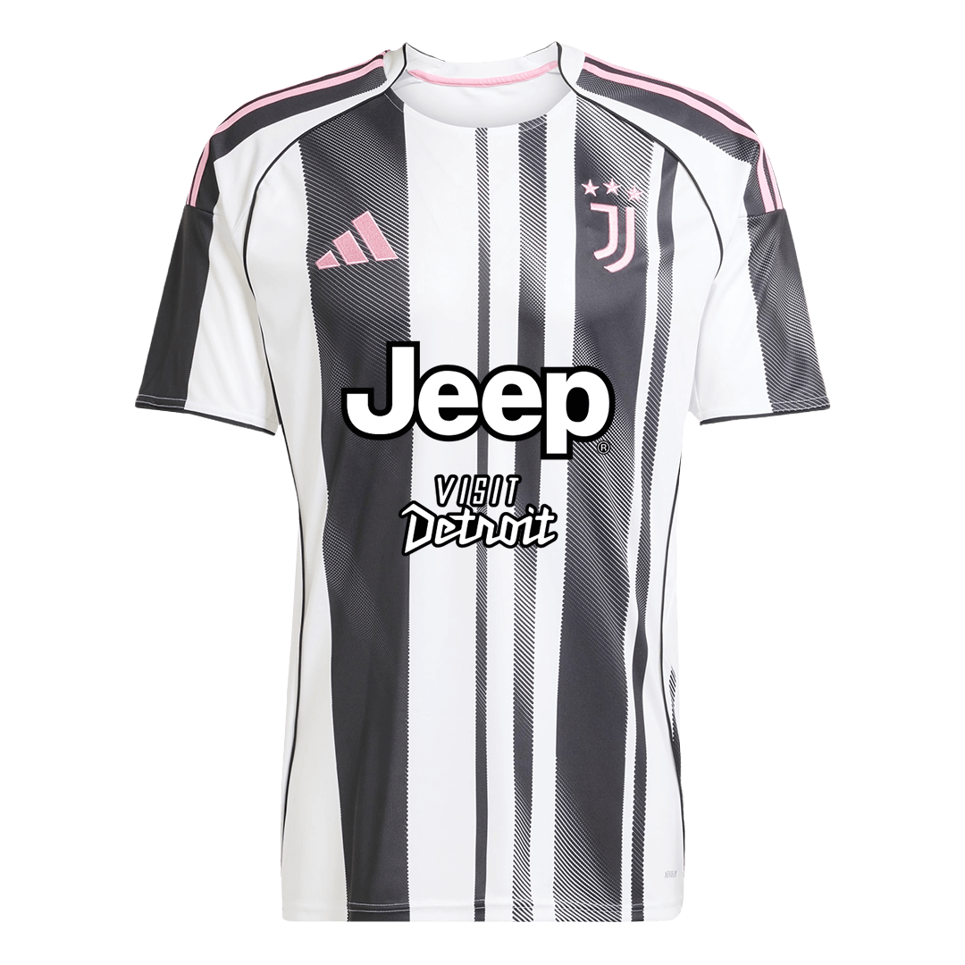 Juventus Tröja Hemmaställ 2025/26 Svart & Vitt-15