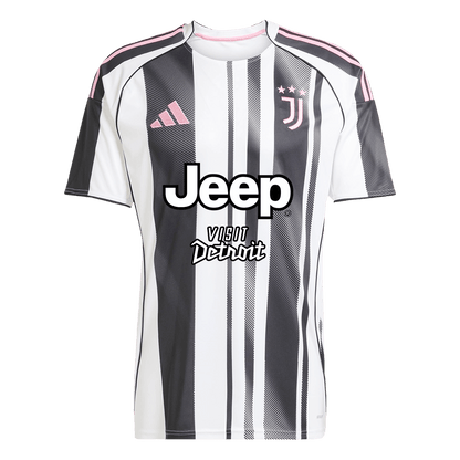 Juventus Tröja 2025/26 Hemma Svart & Vitt