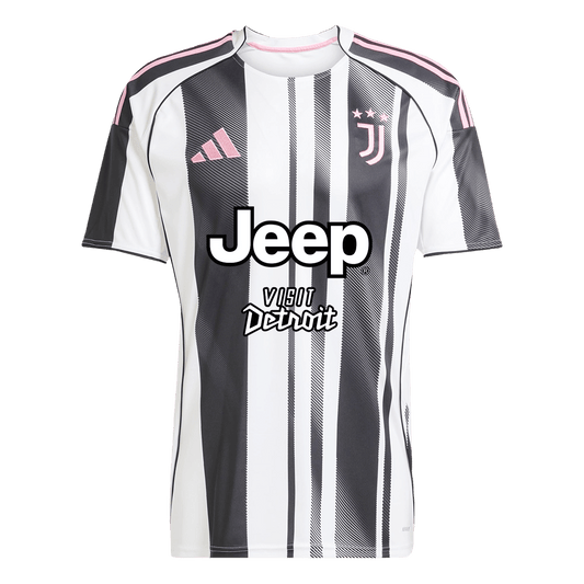 Juventus Tröja 2025/26 Hemma Svart & Vitt
