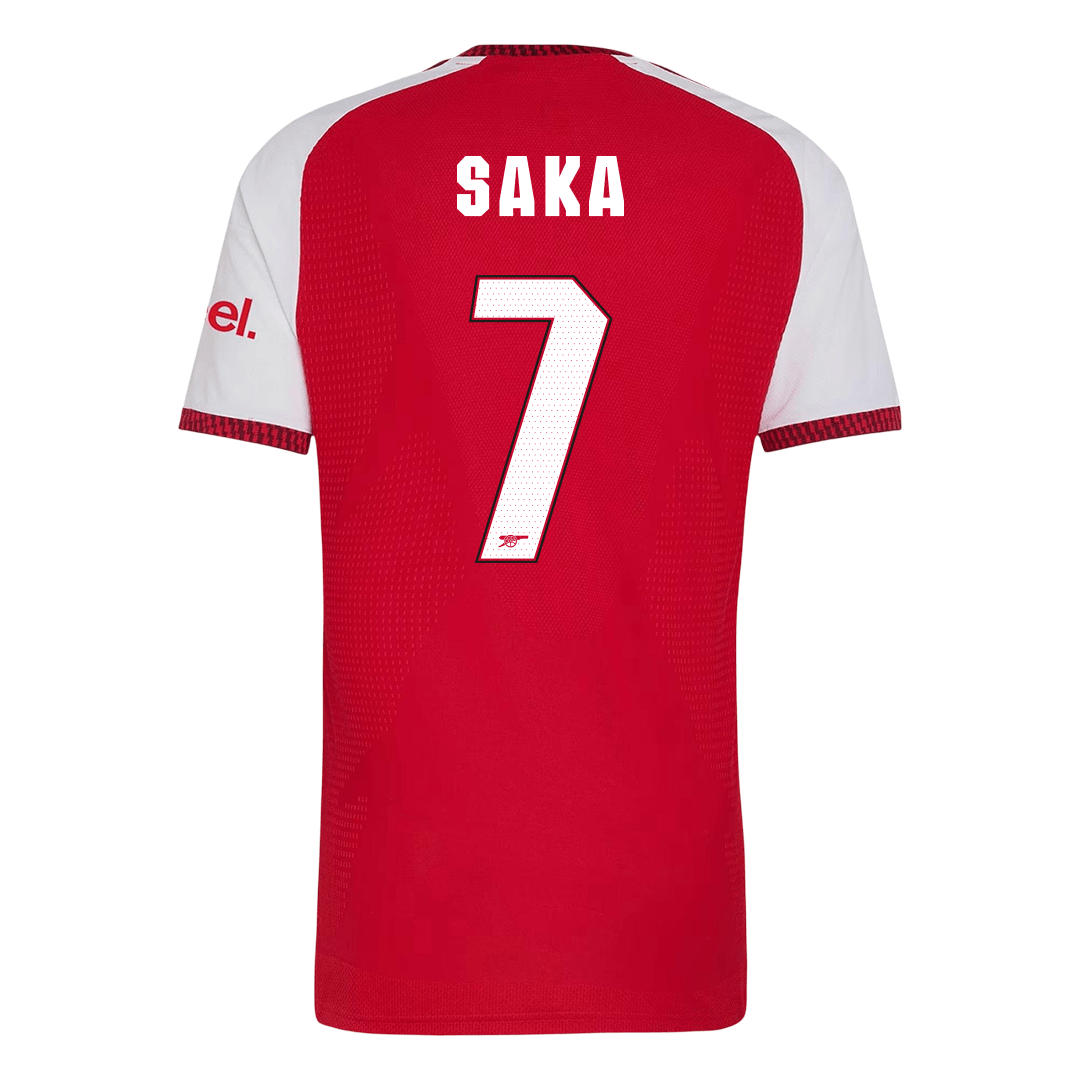 Arsenal Tröja SAKA #7 2026/27 Hemma Autentisk Röd - UCL