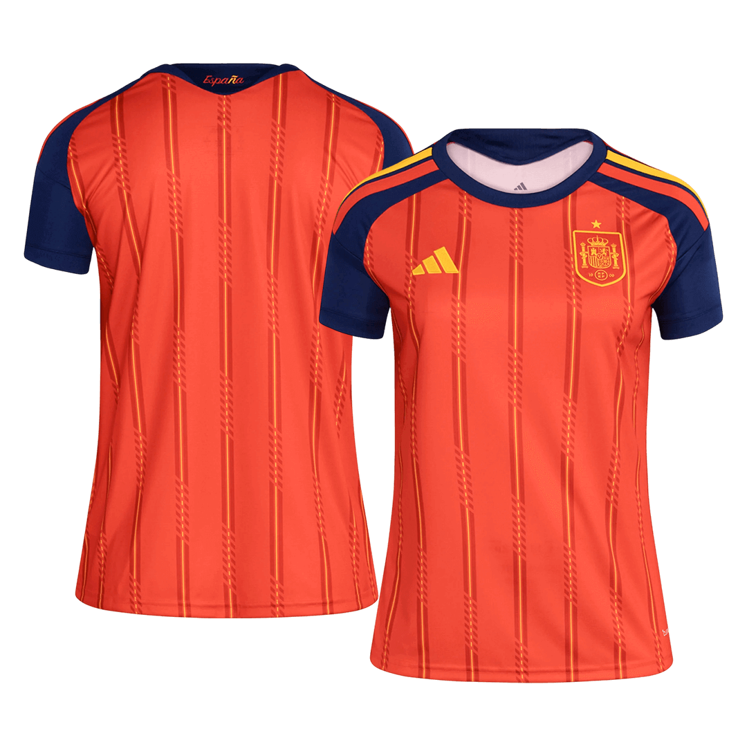 Spanien Tröja 2026 Hemma Röd Dam