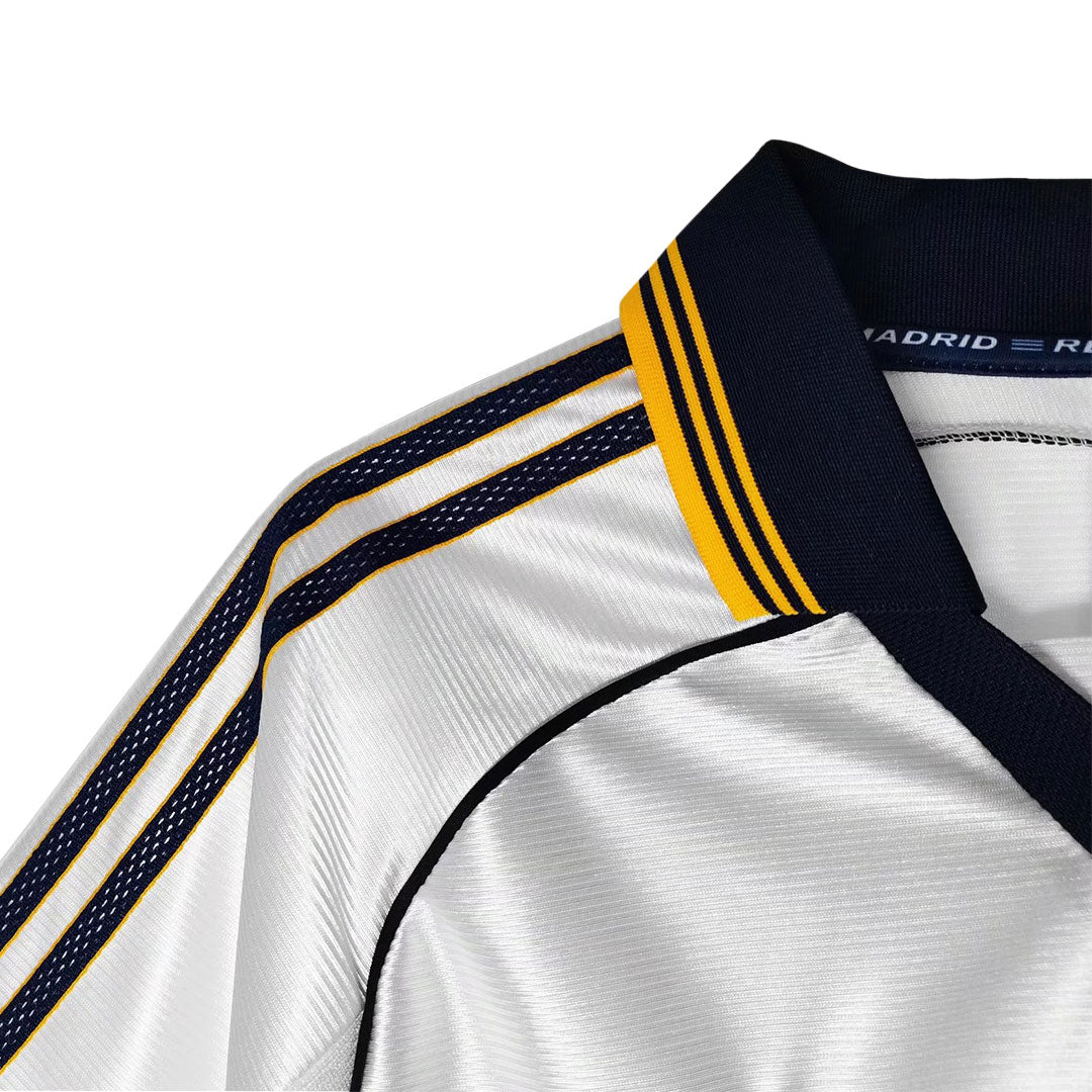 Real Madrid Hemmatröja 1999/00 Retro Tröja
 Vit-6
