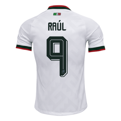Mexiko Tröja RAÚL #9 2026 Borta Autentisk Vit-10