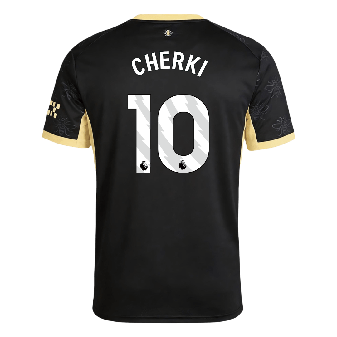 Manchester City Tröja CHERKI #10 2026/27 Borta Svart-3
