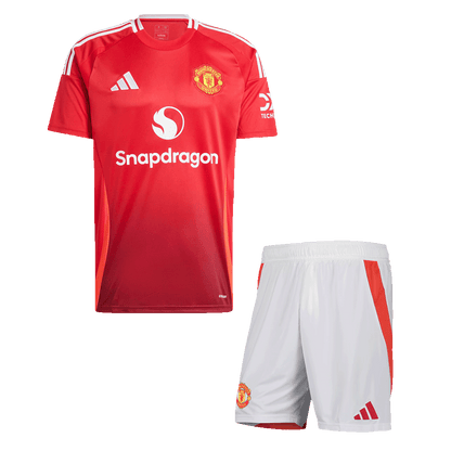 Manchester United Tröja Hemmaställ 2024/25 Röd