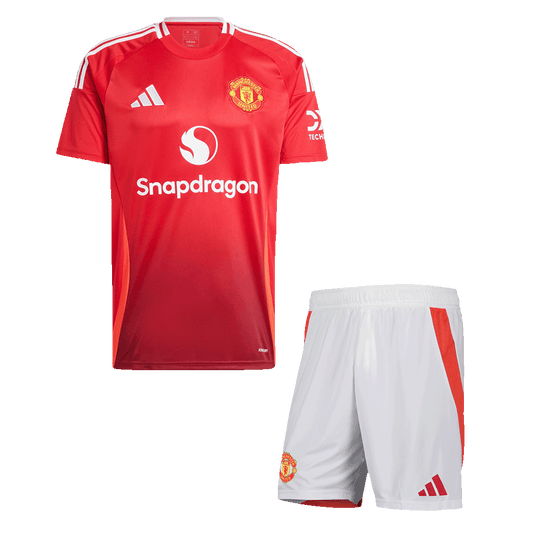 Manchester United Tröja Hemmaställ 2024/25 Röd