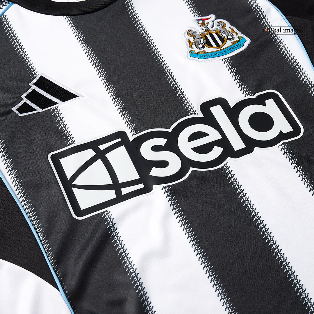Newcastle United Tröja 2025/26 Hemma Svart & Vitt-6