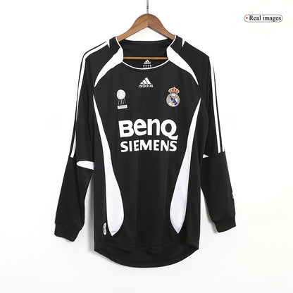 SERGIO RAMOS #4 Real Madrid Bortatröja 2006/07 Retro Tröja
 Svart-8