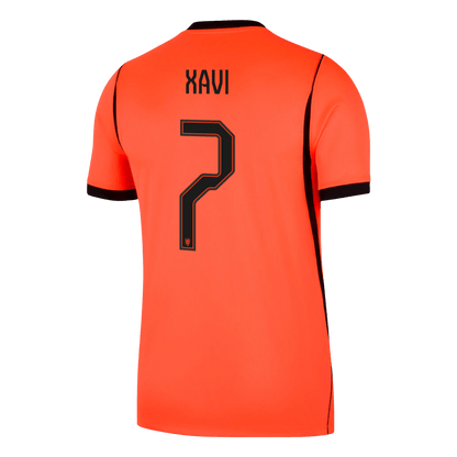 Nederländerna Tröja XAVI #7 2026 Hemma Orange-9